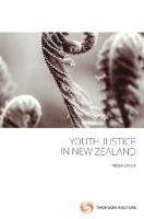Youth justice in New Zealand /