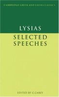 Selected speeches /