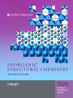 Inorganic structural chemistry /