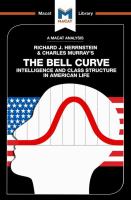 An analysis of Richard J. Herrnstein & Charles Murray's The bell curve : intelligence and class structure in American life /