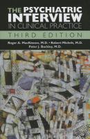 The psychiatric interview in clinical practice