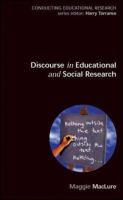 Discourse in educational and social research /