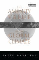 The amenity value of the global climate /