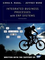 Integrated business processes with ERP systems /