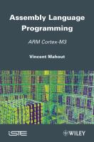 Assembly language programming : ARM Cortex-M3 /