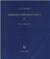 Indices Chrysostomici /