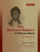 The moʻolelo Hawaiʻi of Davida Malo.