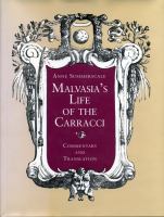 Malvasia's Life of the Carracci : commentary and translation /