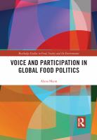 Voice and participation in global food politics /