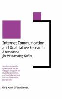 Internet communication and qualitative research : a handbook for researching online /