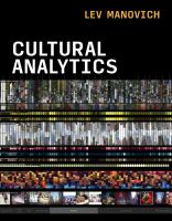 Cultural analytics /