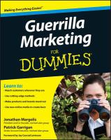 Guerrilla marketing for dummies /