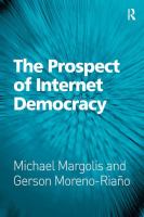 The prospect of Internet democracy /