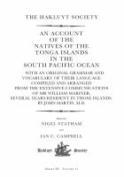 An account of the natives of the Tonga Islands in the South Pacific Ocean : with an original grammar and vocabulary of their language /