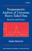 Nonparametric analysis of univariate heavy-tailed data : research and practice /