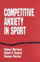 Competitive anxiety in sport /
