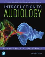 Introduction to audiology /