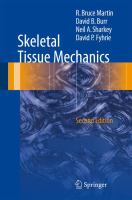 Skeletal tissue mechanics /