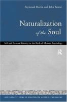 Naturalization of the soul : self and personal identity in the eighteen century /