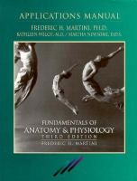 Fundamentals of anatomy and physiology : applications manual /