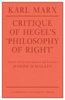 Critique of Hegel's 'Philosophy of right' /