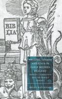 Writing, gender, and state in early modern England : identity formation and the female subject /