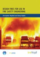 Design fires for use in fire safety engineering /