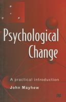Psychological change : a practical introduction /