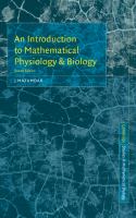 An introduction to mathematical physiology and biology /