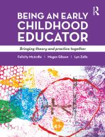 Being an early childhood educator : bringing theory and practice together.