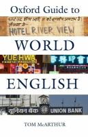 Oxford guide to world English /