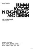 Human factors in engineering and design.