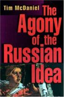 The Agony of the Russian idea /