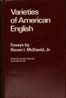 Varieties of American English : essays /