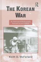 The Korean War An Annotated Bibliography.