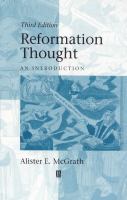 Reformation thought : an introduction /
