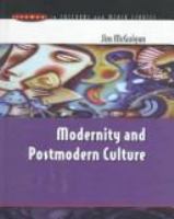 Modernity and postmodern culture /