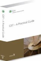 GST a practical guide /
