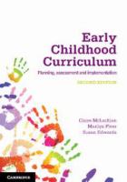 Early childhood curriculum planning, assessment, and implementation /