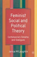 Feminist social and political theory : contemporary debates and dialogues /