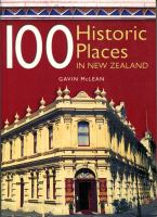 100 historic places in New Zealand /