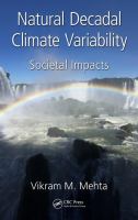 Natural decadal climate variability : societal impacts /