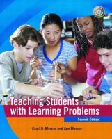 Teaching students with learning problems /