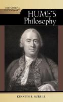 Historical dictionary of Hume's philosophy