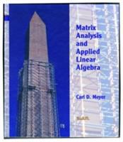 Matrix analysis and applied linear algebra /