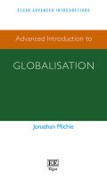 Advanced introduction to globalisation /