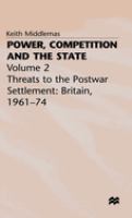 Power, competition and the state /