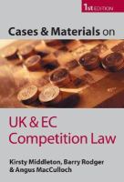 Cases and materials on UK and EC competition law /