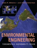 Environmental engineering : fundamentals, sustainability, design /