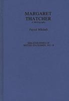 Margaret Thatcher : a bibliography /
